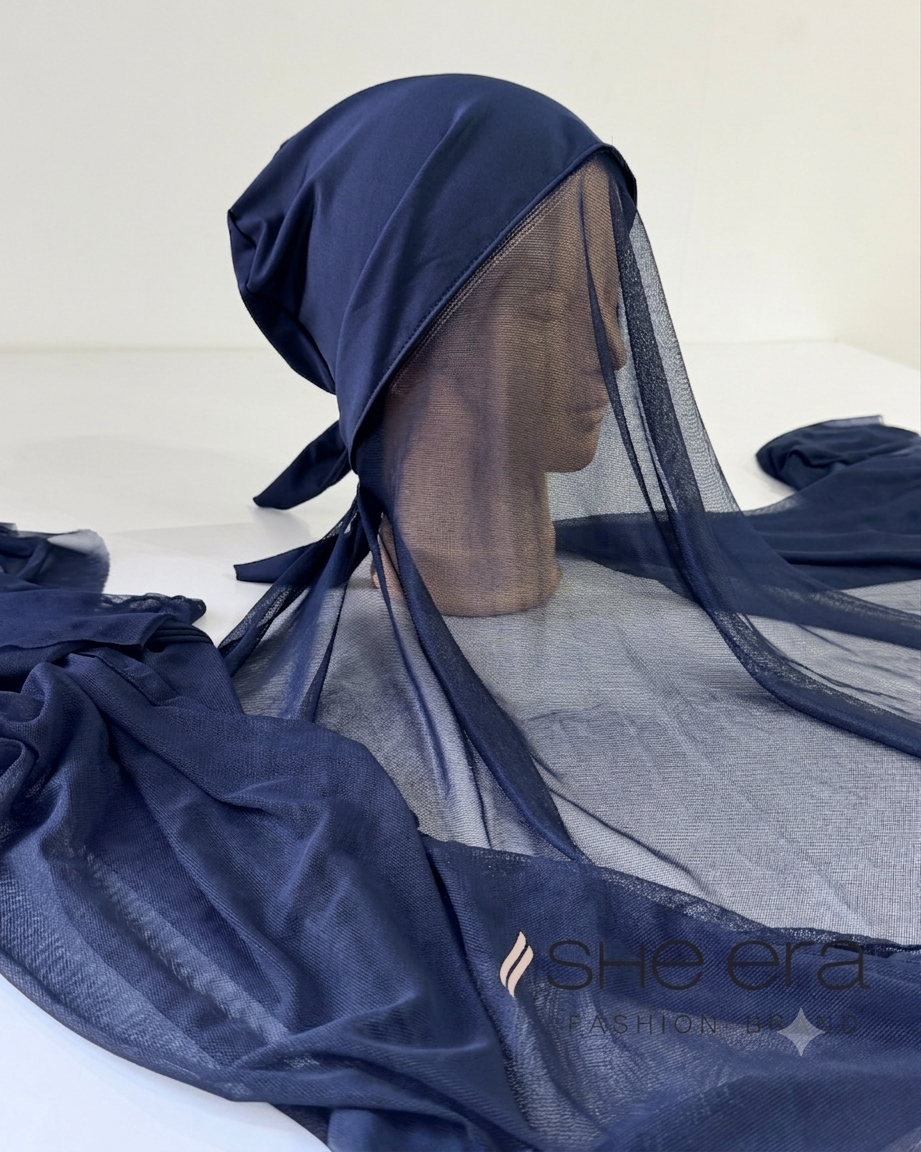 Aqua Scarf (Nave Blue)